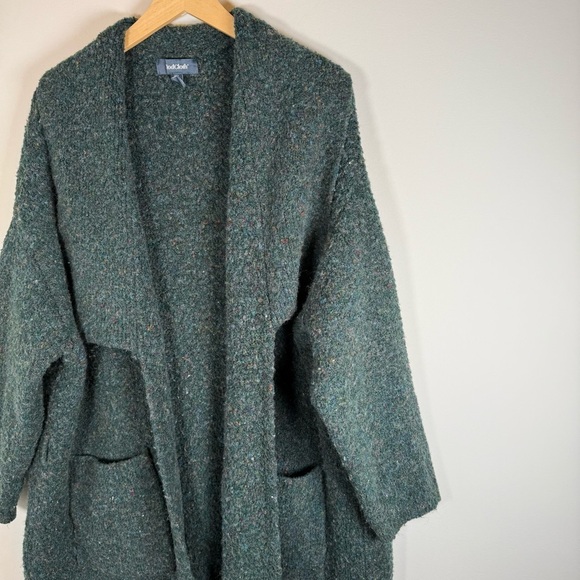 Modcloth Dark Green Cardigan Sweater - Picture 3 of 6